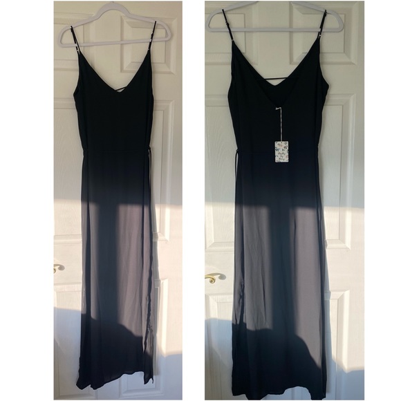 NWT Pretty by Rory black maxi dress - Picture 4 of 7